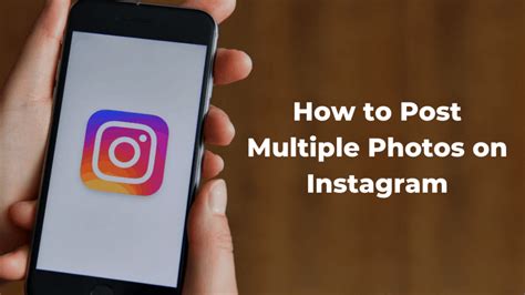 How To Post Multiple Photos On Instagram At Once Steps Inselly