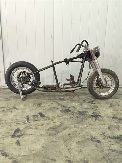 1954 1955 1956 1957 Panhead Rolling Chassis Original Wow