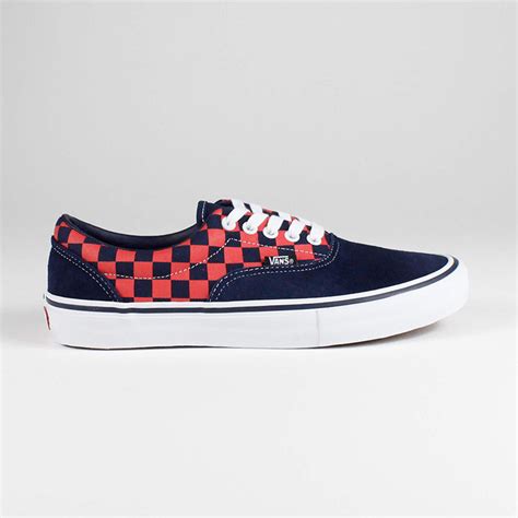 Vans Era Pro Checkerboard Navy Orange Exclusive At Remix Remix