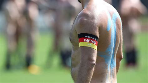 Pics Naked Football Team Take To The Pitch In World Cup Boycott Stunt