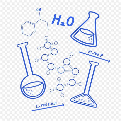 Chemical Formula White Transparent Chemical Formula Biological
