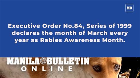 March Is Rabies Awareness Month Youtube