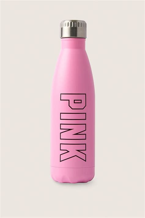 Buy Victorias Secret Pink Metal Water Bottle From The Victorias