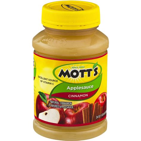 Mott's Cinnamon Applesauce, 24 oz, (Pack of 12) - Walmart ...