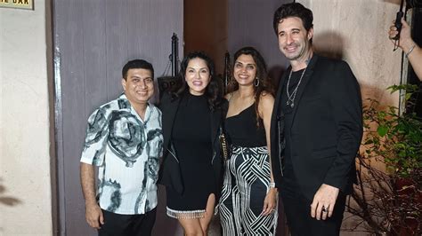 Sunny Leone With Husband Daniel Weber Spotted At Andheri Bollywood Mastiz Youtube