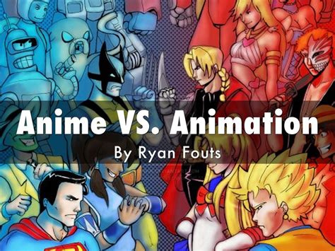 Anime Vs Animation By 19foutsr