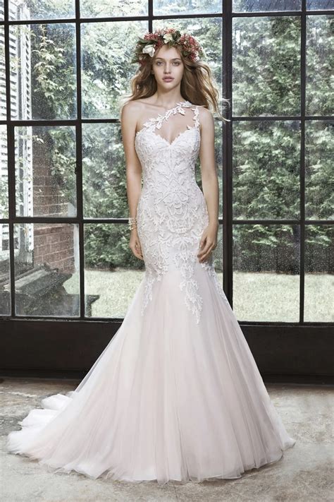 Im112 Romantic Design Lace Mermaid Wedding Dress 2016 Bridal Gown White