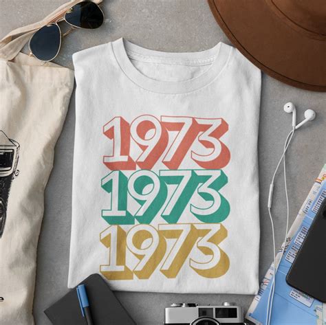 Vintage 1973 Limited Edition 49th Birthday 49 Years Old T Premium T Shirt Tops Bornmens Tops
