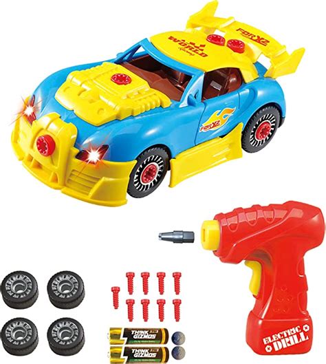 Take Apart Toy Racing Car Kit For Kids Tg642 Build Your Own Car Kit