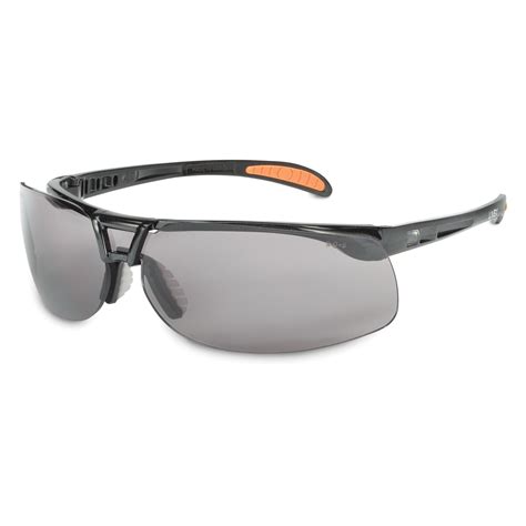 Airgas Hons4201hs Honeywell Uvex Protege Black Safety Glasses With