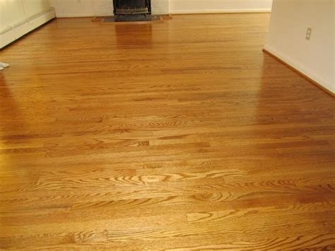 #1 common red oak with pallmann white seal. Early American Stain On Red Oak | woodfloorcrafters.com | Red oak floors, Oak floor stains, Wood ...