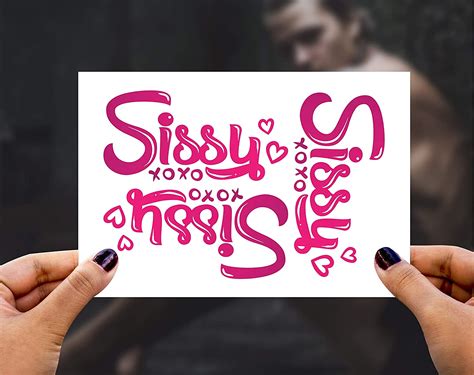 Kink Ink 3 X Sissy Temporary Tattoo Sexy Kinky Sticker Beauty And Personal Care