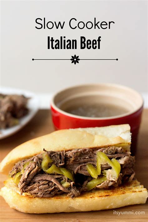 Shredded or chopped head or romaine lettuce. Slow Cooker Italian Beef | Italian Beef Sandwiches Its Yummi