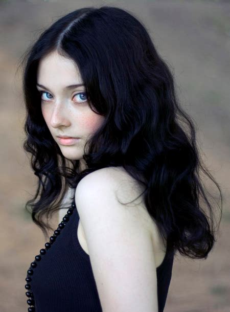 Blue Black Hair Pale Skin