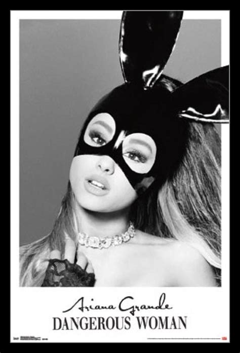 Ariana Grande Dangerous Laminated And Framed Poster Print 22 X 34
