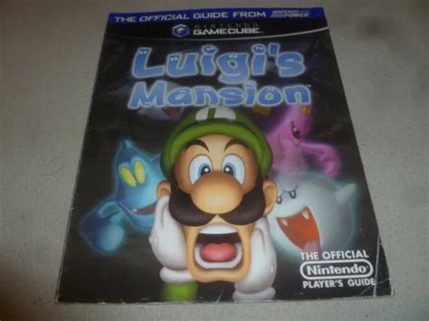 OFFICIAL NINTENDO POWER Gamecube Luigis Mansion Players Guide Strategy