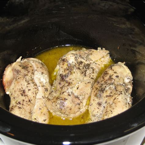Slow Cooker Lemon Garlic Chicken Ii Recipe Allrecipes