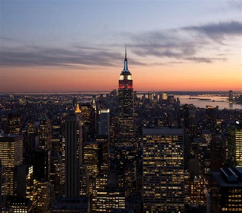 New York City Night Evening Free Photo On Pixabay