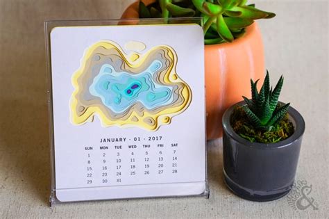 36 Unique Desk And Wall Calendars To Help You Get Ready For The New Year