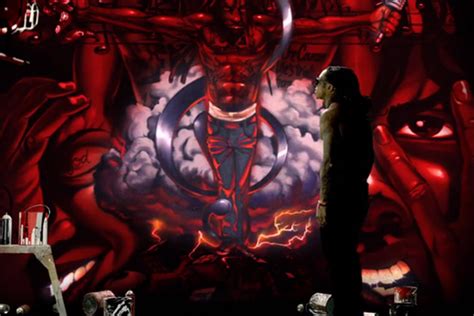 Lil Wayne Bruno Mars Reflect Red Black In ‘mirror Video