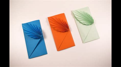 Diy Origami Envelope Easy Tutorial 3d Origami Youtube