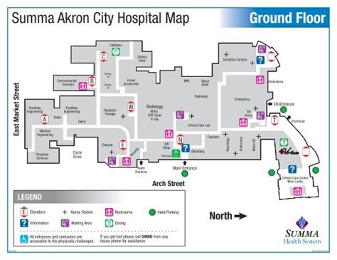 Summa Akron City Hospital Map