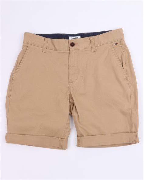 Tommy Hilfiger Chino Shorts Stone 80s Casual Classics