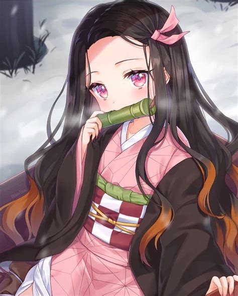 Maybe you would like to learn more about one of these? Kawaii Cute Anime Girl Nezuko - Anime Wallpaper HD