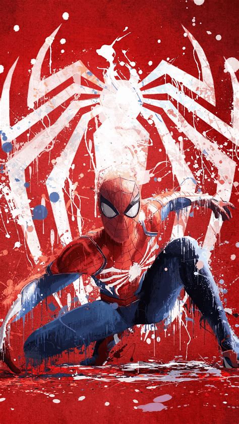 Ps4 Spider Spider Man Ps5 Iphone Hd Phone Wallpaper Pxfuel