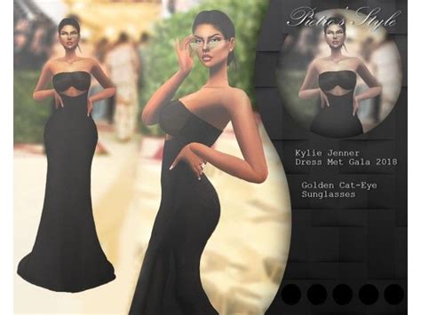 The Sims 4 Kylie Jenner Met Gala 2018 By Pietrosstyle The Sims 4