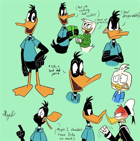 Daffy Duck In Ducktales By Fanartist2020 On Deviantart