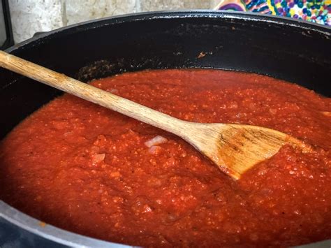 The BEST Authentic Italian Marinara Sauce From Scratch Chef Denise