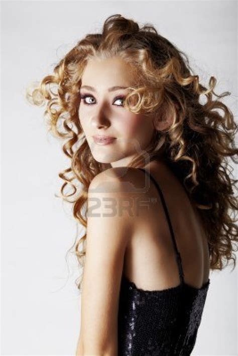 Beautiful Strawberry Blond Teenage Girl With Green Eyes