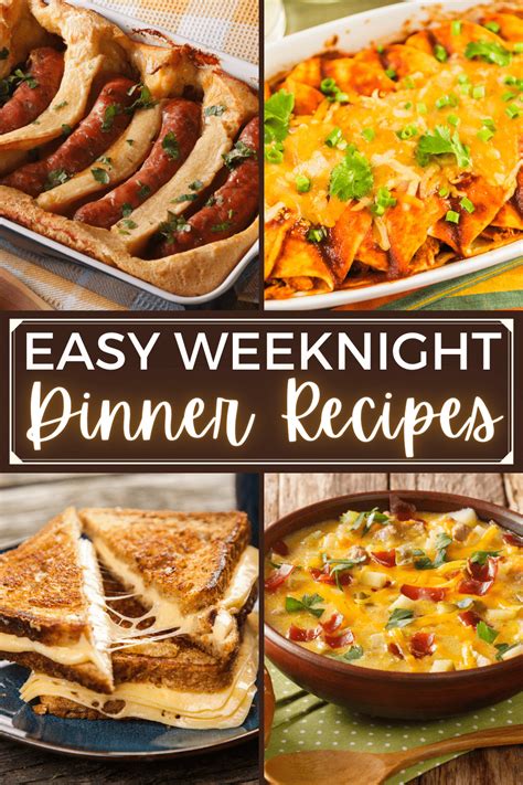 Fun Weeknight Dinners Easy Recipes Insanely Good