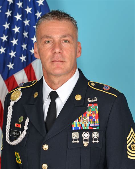 Command Sergeant Major Andrew Lombardo Us Army Reserve Article View