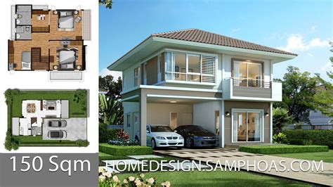 150 Sqm Home Design Plans With 3 Bedrooms Home Ideas