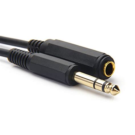 Disino 14 Inch Male To Female Stereo Extension Cable Gold Plated