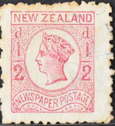 New Zealand 308 1873 1875 Queen Victoria New Zealand Postage