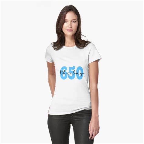 Blue Bay Area 650 Area Code T Shirt By Shelbyann Redbubble