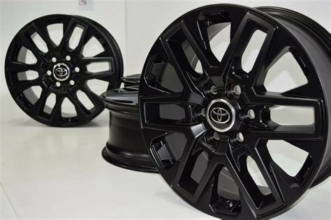 20″ Toyota Tundra 2022 Trd Factory Oem Wheels Rims Satin Black Tires