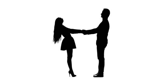 Silhouette Of Couple Walking At Getdrawings Free Download