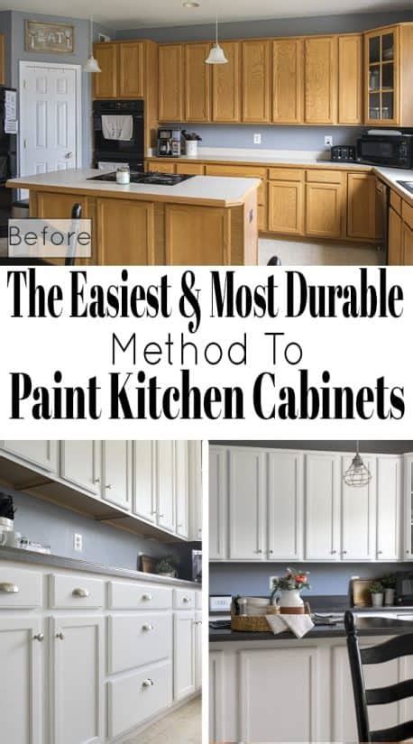 The finish coat will require three to five applications, all very light and thin. Filling Wood Grain Before Painting Oak Cabinets | Craving ...