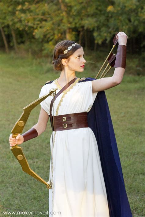 Diy Greek Goddess Costume Artemis Greek Goddess Costume Goddess
