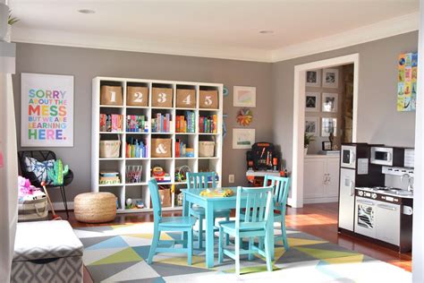 10 Amazing Kids Playroom Makeover Ideas Youll Love Kate Decorates