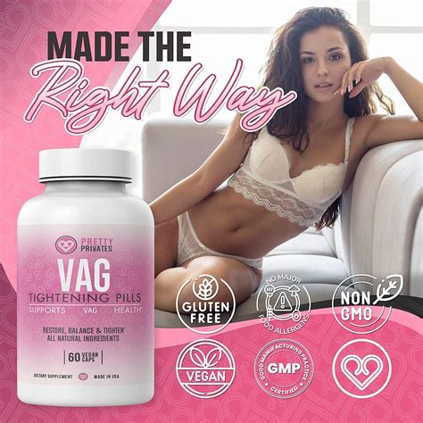 Pretty Privates Vagina Tightening Pills For Women Tighten And Cleanse