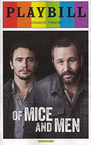 Of Mice And Men Playbill On Broadway Longacre Theatre June 2014 Special