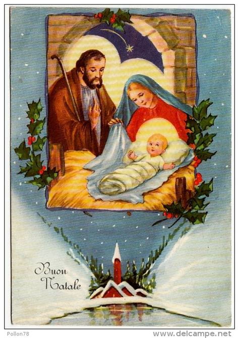 Buon Natale Nativita Noël Christmas Nativity Christmas Art