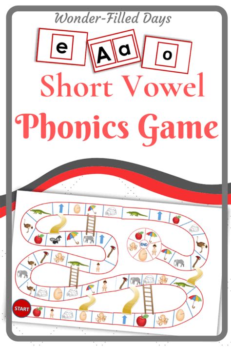 Short Vowel Phonics Games Homeschool Printables For Free