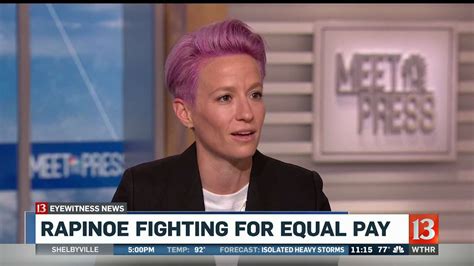 Megan Rapinoe Fighting For Equal Pay Youtube