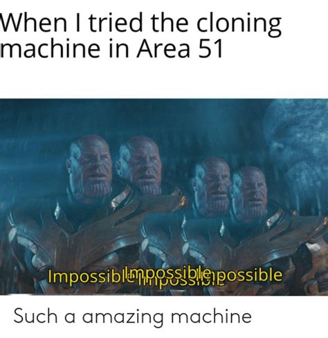 When I Tried The Cloning Machine In Area 51